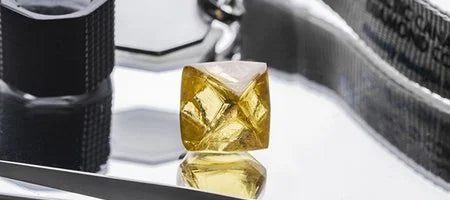 Arctic Canadian Diamond Co. Unveils 71-Carat Fancy Vivid Yellow Gemstone