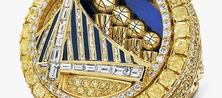 Secret Panel Slides Open to Reveal Trophies in Warriors’ NBA Championship Rings