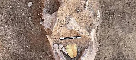 Ancient Mummies With Solid Gold Tongues Discovered in Egyptian Necropolis
