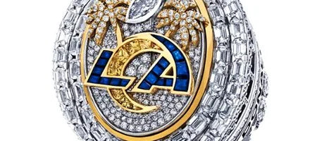 LA Rams’ Super Bowl Rings Contain 20 Carats of Diamonds, Turf and Game Ball Leather
