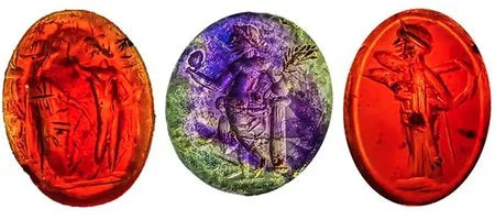 Archaeologists Discover 2,000-Year-Old Carved Gems in Drain of Roman Bathhouse