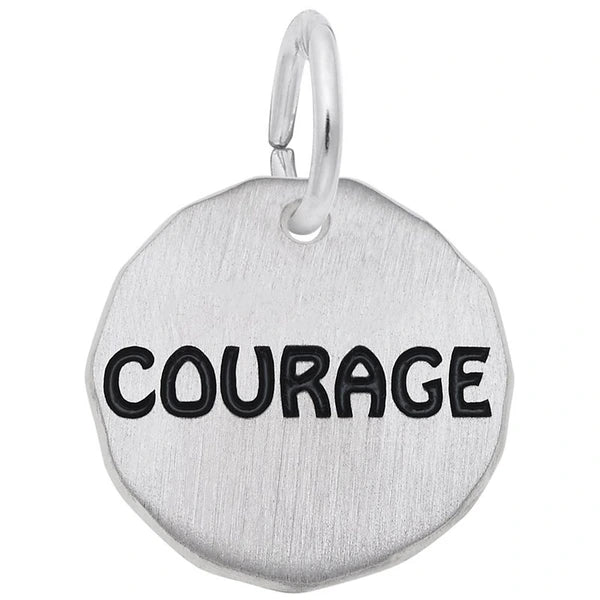 COURAGE CHARM TAG