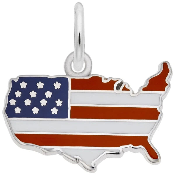 USA MAP COLORED