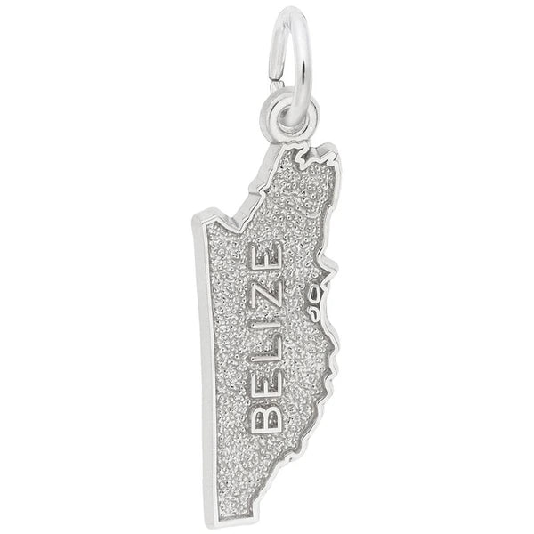 BELIZE MAP W/BORDER
