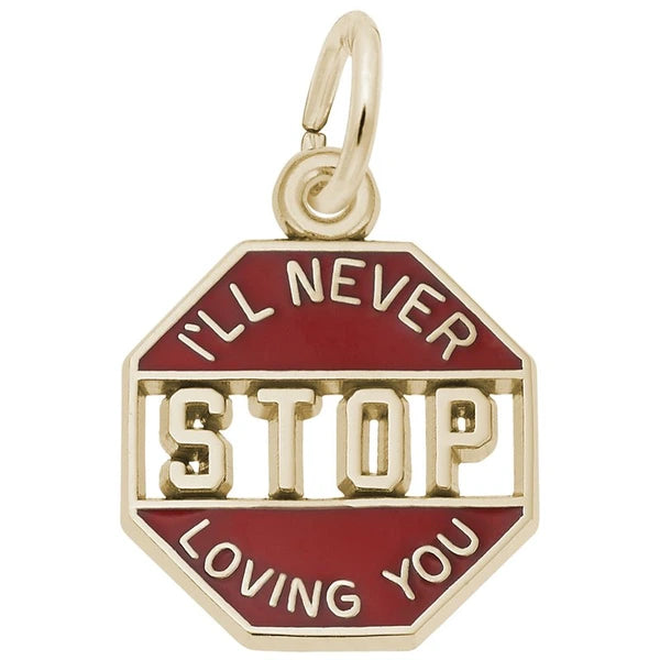 I'LL NEVER STOP LOVING...