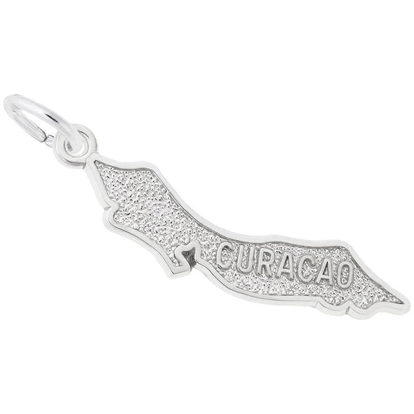 CURACAO MAP W/BORDER