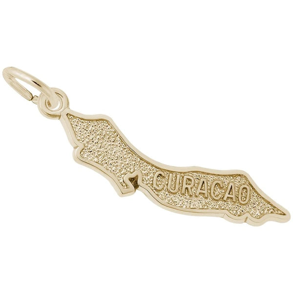 CURACAO MAP W/BORDER