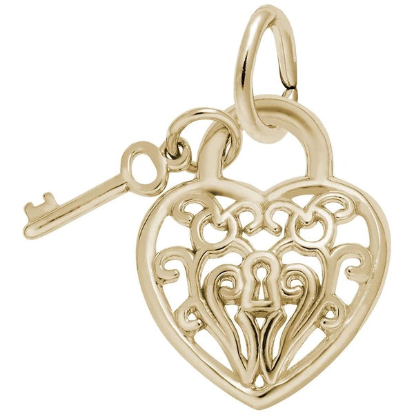 HEART W/ KEY 2D
