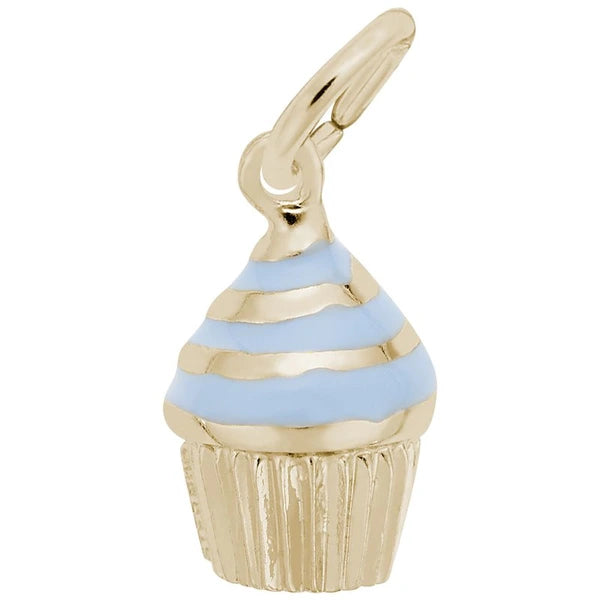 CUPCAKE - BLUE ICING