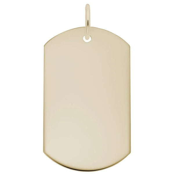 DOG TAG POLISHED FINISH