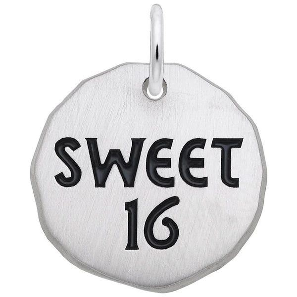 SWEET 16 CHARM TAG