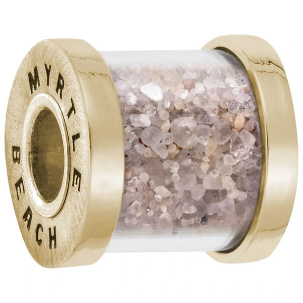 MYRTLE BEACH SAND CAPSULE BEAD
