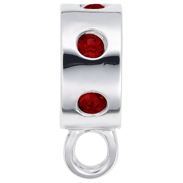 CHARMDROP RED STONES