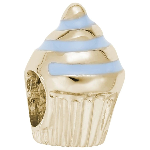 CUPCAKE BEAD - BLUE