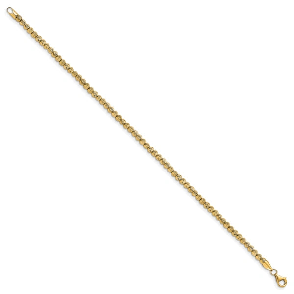 Leslie's Gold Beaded Link Bracelets