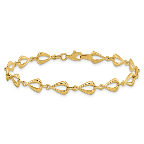 Leslie's Gold Link Bracelet