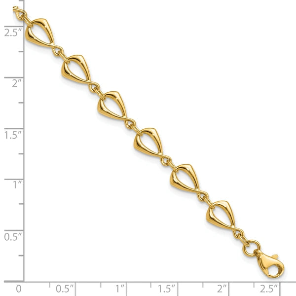 Leslie's Gold Link Bracelet
