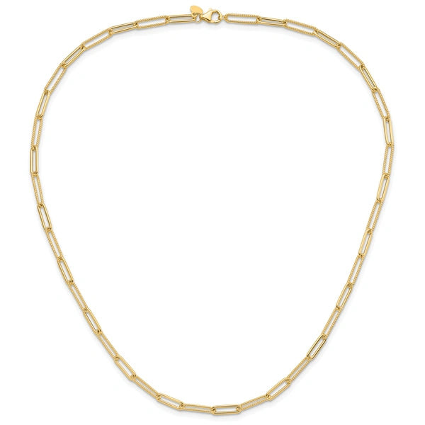 Leslie's Gold Link Necklace