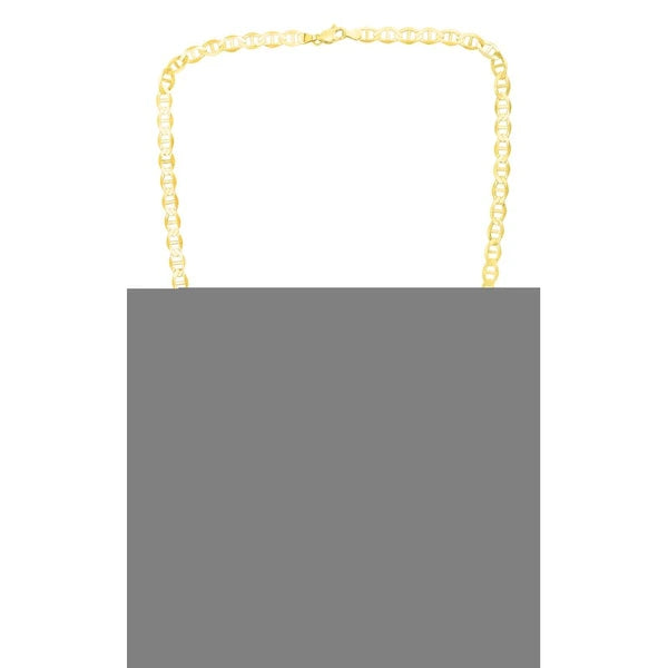 10K Gold 5.5mm Mariner Chain