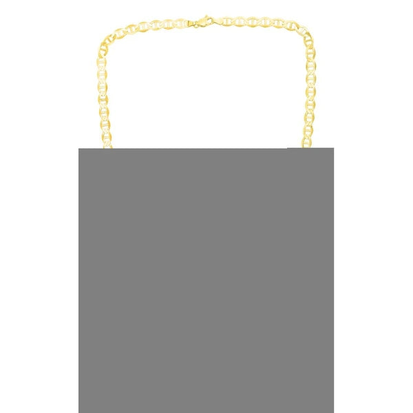 10K Gold 5.5mm Mariner Chain