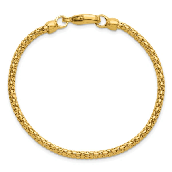 Herco Gold Popcorn Chain