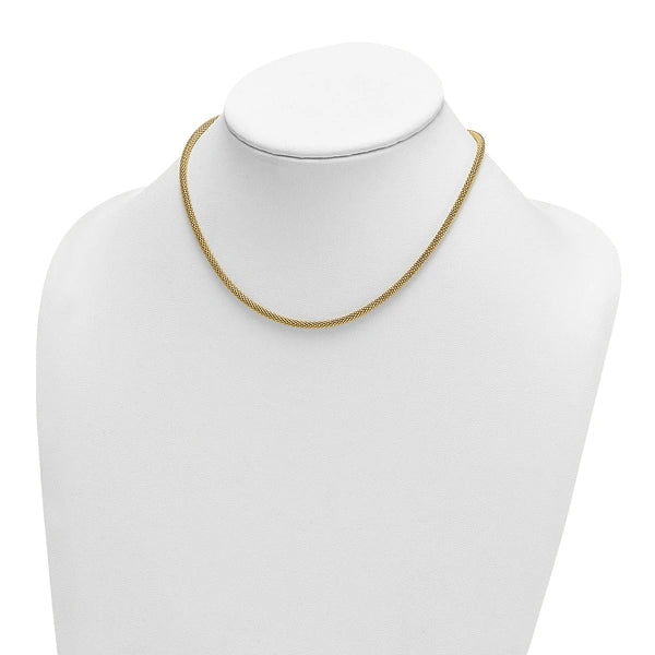 HERCO Gold Popcorn Chain Necklaces