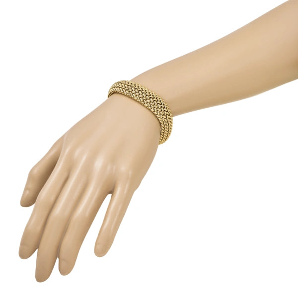 HERCO Gold Mesh Bracelets