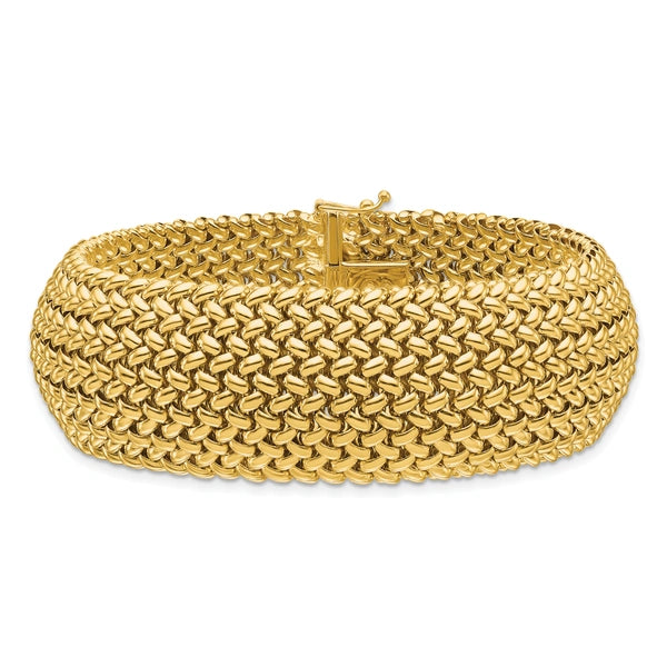 HERCO Gold Mesh Bracelets