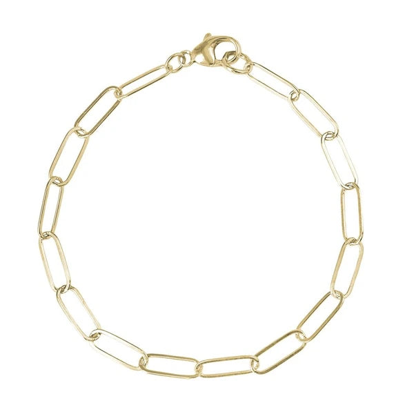 PAPERCLIP BRACELET - 8 in