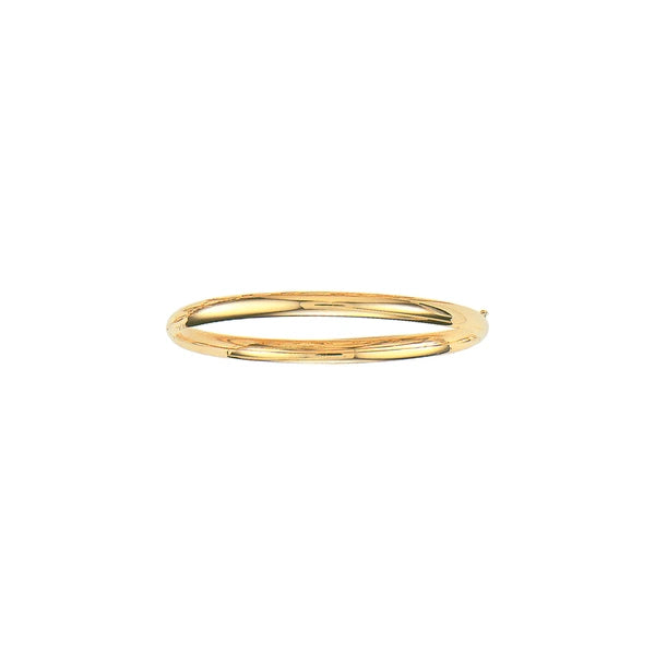 14K Gold Polished 5mm Bangle