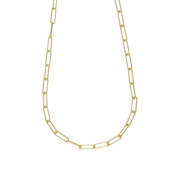 PAPERCLIP NECKLACE - 22 in