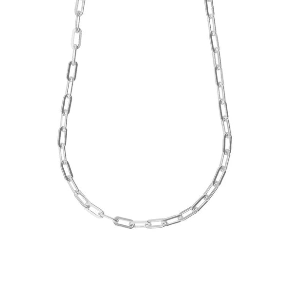 SMALL PAPERCLIP NECKLACE - 22 in