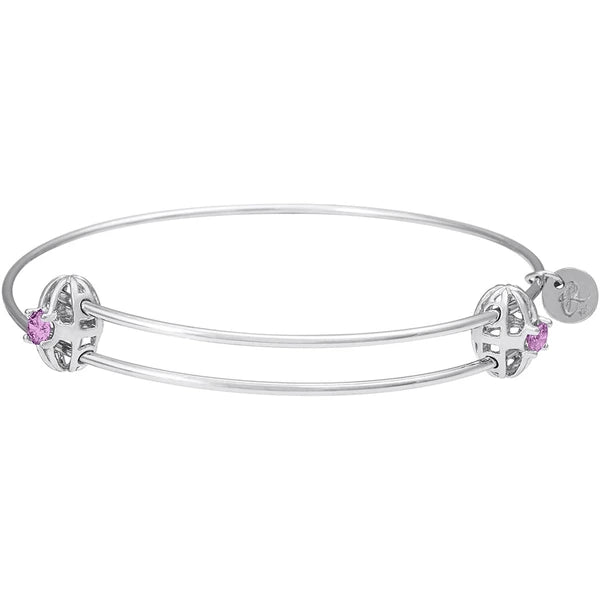 GRACEFUL BANGLE BRACELET - FEBRUARY