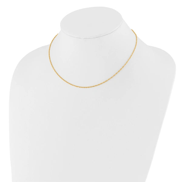 Leslie's (10K & 14K) Loose Rope Adjustable Chain