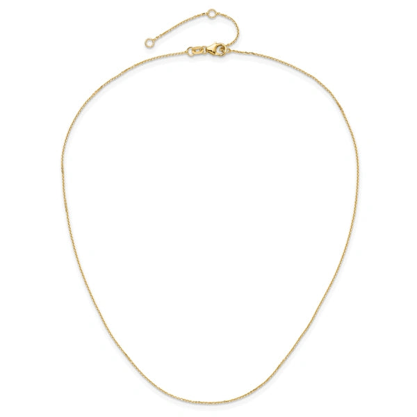 Leslie's Gold Cable Adjustable Chain