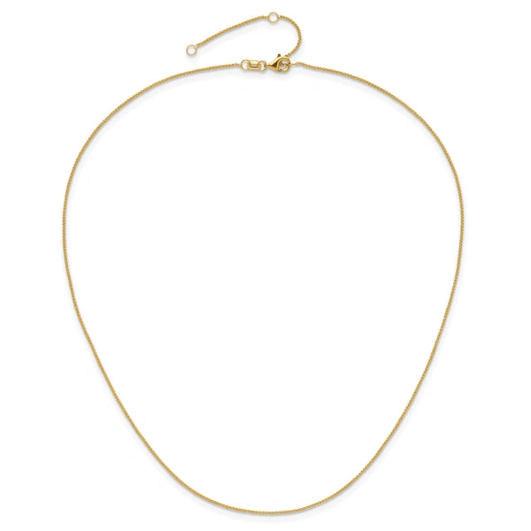 Leslie's Gold Spiga Adjustable Chain