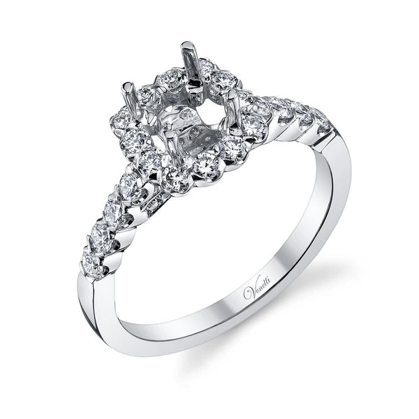 14K W Ring 44Rd 0.62Ct