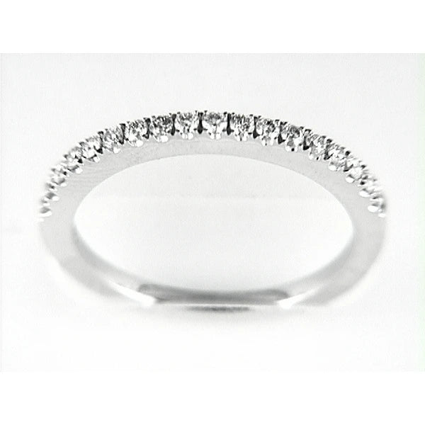 14K W Band 18Rd 0.28Ct