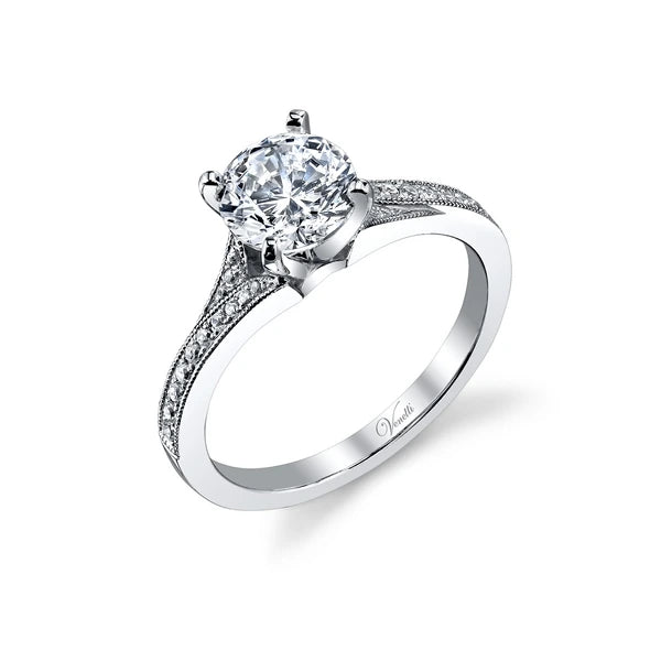 14K W Ring 26Rd 0.16Ct