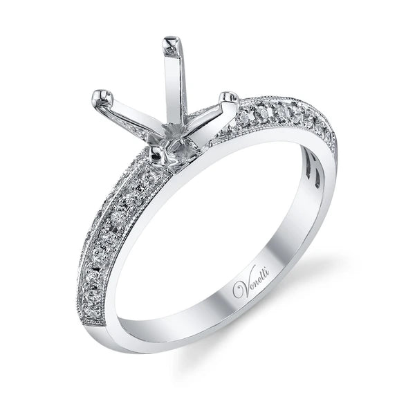 14K W Ring 32Rd 0.23Ct