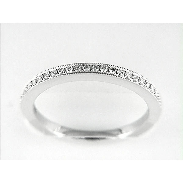 14K W Band 22Rd 0.17Ct