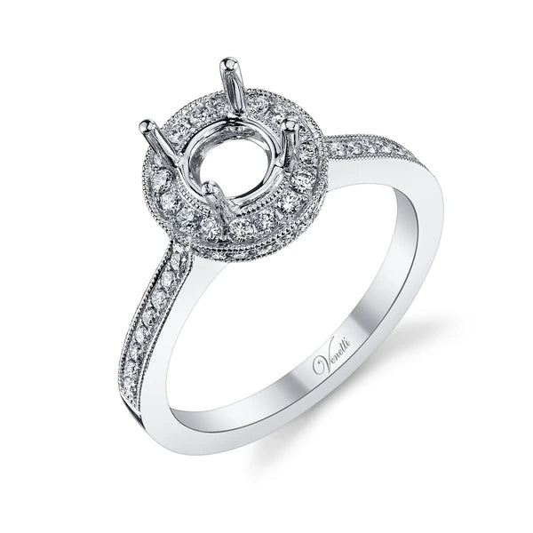 14K W Ring 58Rd 0.41Ct