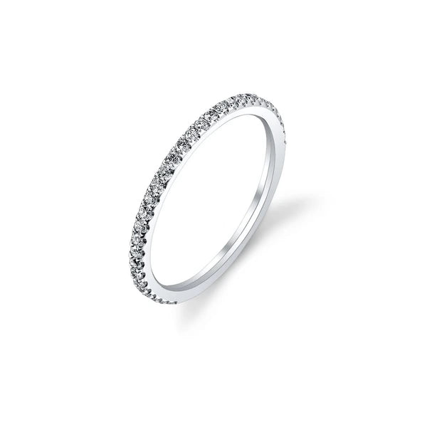 14K W Band 31Rd 0.26Ct