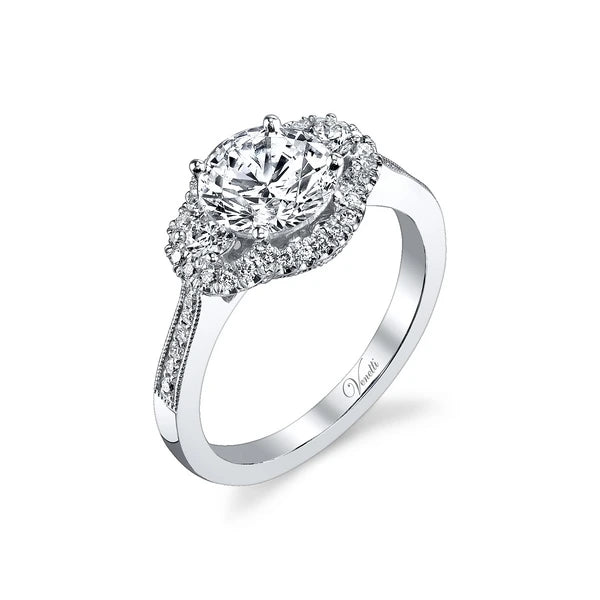 14K W Ring 44Rd 0.30Ct