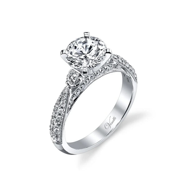 14K W Ring 46Rd 0.46Ct