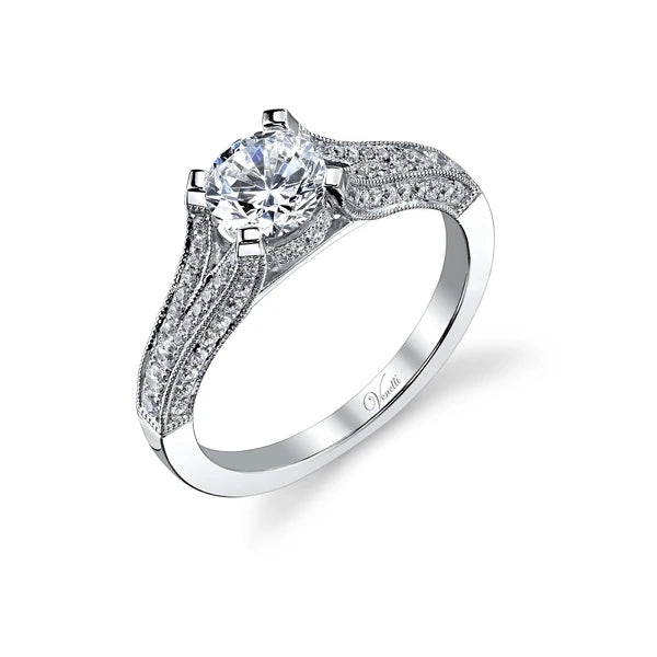14K W Ring 82Rd 0.39Ct