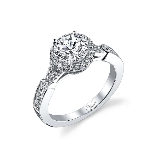 14K W Ring 58Rd 0.41Ct