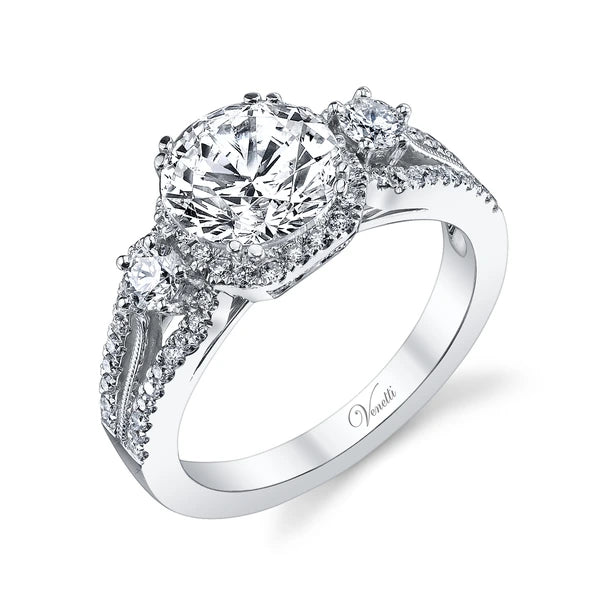 14K W Ring 62Rd 0.57Ct