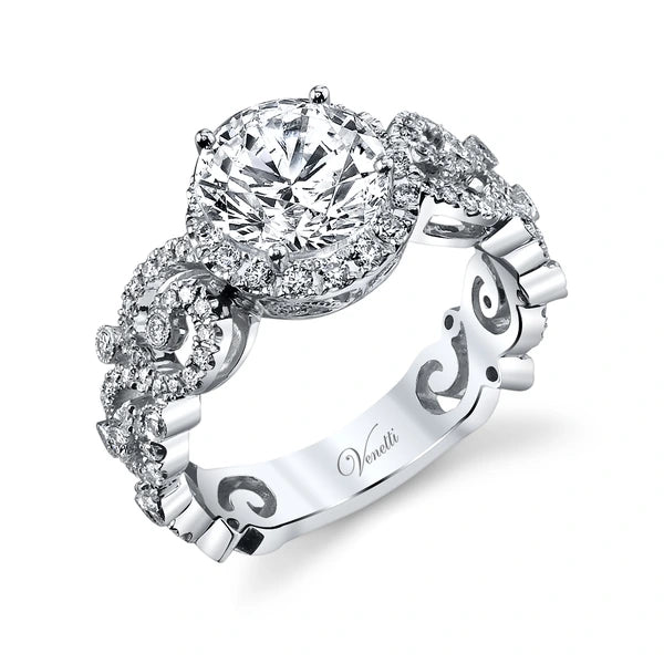 14K W Ring 116Rd 0.60Ct