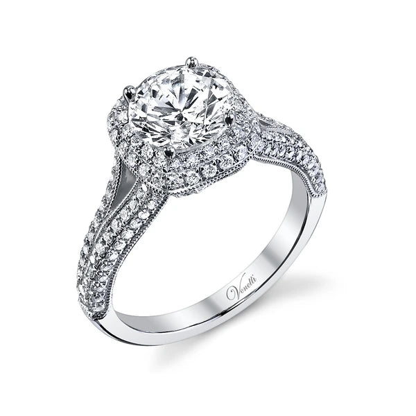 14K W Ring 162Rd 0.81Ct
